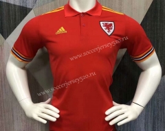 2021-2022 Wales Red Thailand Polo Shirt-403