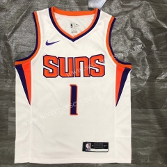 Phoenix Suns White #1 NBA Jersey-311