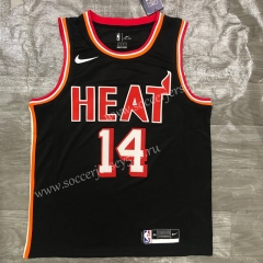 2018 Retro Version Miami Heat Black #14 NBA Jersey-311