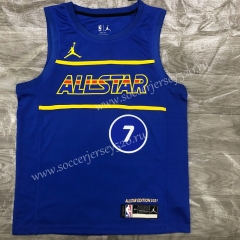 2021-2022 All Stars Blue #7 NBA Jersey-311