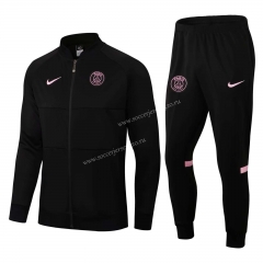 2021-2022 Jordan Paris SG Black Thailand Soccer Jacket Unifrom-411