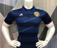 2021-2022 Scotland Royal Blue Thailand Polo Shirt-403