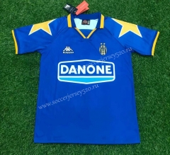 Retro Version 94-95 Juventus Blue Thailand Soccer Jersey AAA-407