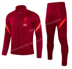 2021-2022 Liverpool Red Soccer Jacket Uniform-GDP