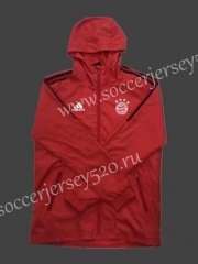 2021-2022 Bayern München Red Trench Coats With Hat-GDP