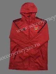 2021-2022 Arsenal Red Trench Coats With Hat-GDP