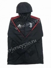 2021-2022 Juventus Black Trench Coats With Hat-GDP