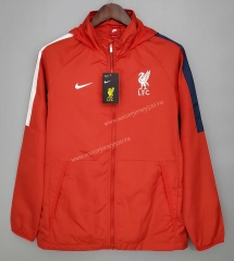 2021-2022 Liverpool Red Trench Coats With Hat-DD1