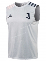 2021-2022 Juventus Gray Thailand Soccer Vest -815