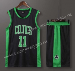 Boston Celtics Green&Black #11 NBA Uniform-613