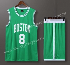 Boston Celtics Green #8 NBA Uniform-613