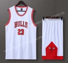 Chicago Bulls White #23 NBA Uniform-613