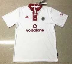 Retro Version 04-05 Benfica Away White Thailand Soccer Jersey AAA-HR