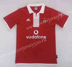 Retro Version 04-05 Benfica Home Red Thailand Soccer Jersey AAA-HR