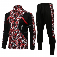 2021-2022 AC Milan Red Thailand Soccer Jacket Uniform-815