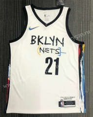 2021 Brooklyn Nets White #21NBA Jersey-311