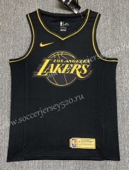 Los Angeles Lakers Black #6 NBA Jersey-SN