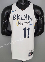 21-22 Brooklyn Nets White #11 NBA Jersey-SN
