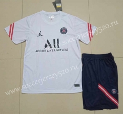2021-2022 Paris SG White Soccer Training Uniform-718