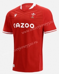 21-22 Wales Away Red Thailand Rugby Shirt