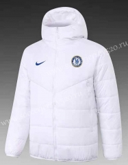 2021-2022 Chelsea White Cotton Coats With Hat-GDP