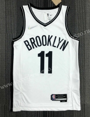 21-22 75th Anniversary Brooklyn Nets White #11 NBA Jersey-311