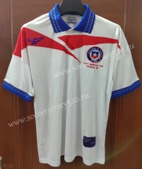 Retro Version 1998 Chlie Away White Thailand Soccer Jersey AAA