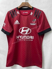 2021 Crusader Home Red Thailand Rugby Shirt