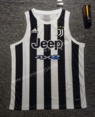 2021-2022 Juventus Black&White Thailand Soccer Vest