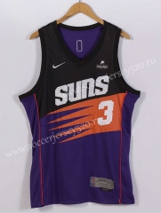 Bonus Edition 21-22 Phoenix Suns Purple #3 NBA Jersey