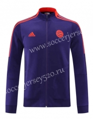 2021-2022 Bayern München Purple Ribbon Thailand Soccer Jacket-LH