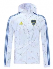 2021-2022 BOCA Juniors White Trench Coats With Hat