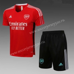 2021-2022 Arsenal Red Thailand Training Soccer Uniform-815