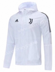 2021-2022 Juventus White Trench Coats With Hat