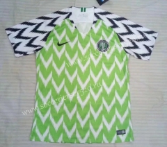Retro Version 18-19 Nigeria Home Green Thailand Soccer Jersey AAA-416