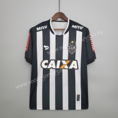 Retro Version 16-17 Atlético Mineiro Home Black&White Thailand Soccer Jersey AAA
