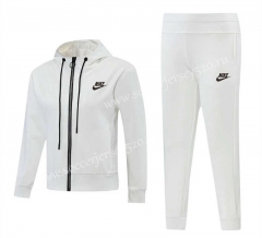 2021-2022 Nike White Women Thailand Soccer Jacket Uniform With Hat-CS