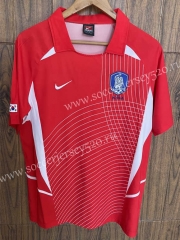 Retro Version 2002  Korea Red Thailand Soccer Jersey AAA-SL