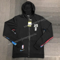 Player Version 21-22 NBA Brooklyn Nets Black Jacket With Hat-311
