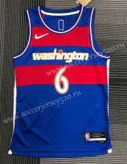 City Version 2022 Washington Wizards Blue #6 NBA Jersey-311
