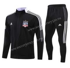 2021-2022 Colo-Colo Black Thailand Soccer Jacket Unifrom-HR