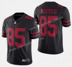 2021 San Francisco 49ers Black #85 NFL Jersey