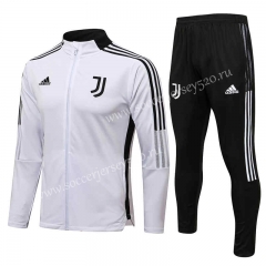 2021-2022 Juventus White Thailand Soccer Jacket Unifrom-815
