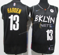 City Version 2021-2022 Brooklyn Nets Black #11 NBA Jersey