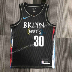 Brooklyn Nets Black #30 NBA Jersey-311
