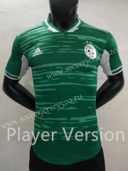 Player Version 2022-2023 Algeria Green Thailand Soccer Jersey AAA