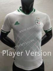 Player Version 2022-2023 Algeria White Thailand Soccer Jersey AAA