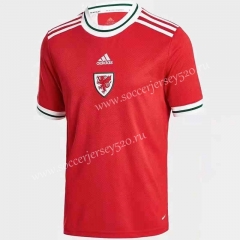 2022-2023 Wales Home Red Thailand Soccer Jersey AAA-9527