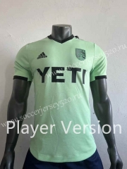 Player Version 2022-2023 Austin FC Away Green Thailand Soccer Jersey AAA-518
