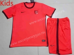 2022-2023 England Away Red Kids/Youth Soccer Uniform-507